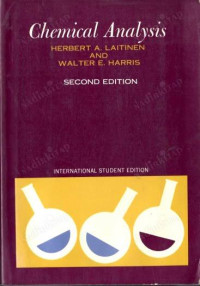 Image of chemical anlaysis second edition