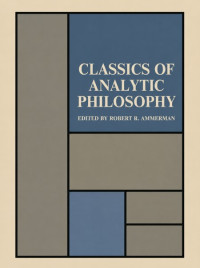 Image of Classics of analytic philosophy