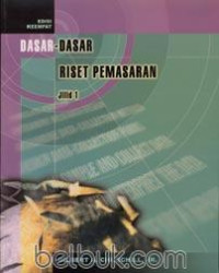 Image of dasar-dasar riset pemasaran jilid 1