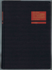 Image of encyclopedia of chemical technology second edition volume 18
