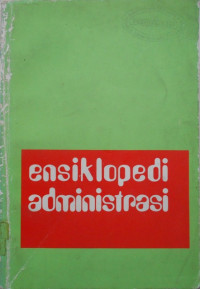 Image of Ensiklopedi Administrasi