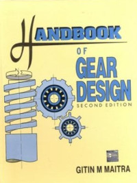 Image of handbook of gear design