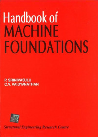 Image of handbook of machine foundations