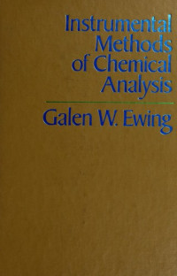 Image of Instrumental Methods of Chemical Analysis Edition 1
