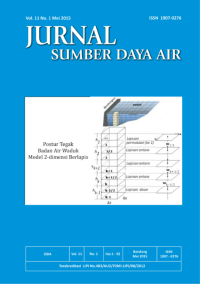 Image of Jurnal Sumber Daya Air vol.11 no.1