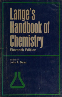 Image of langes handbook of chemistry
