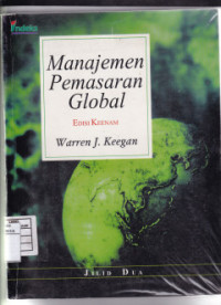 Image of manajemen pemasaran global jilid 2