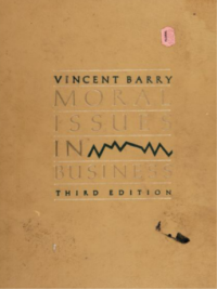 Image of moral issues in business third edition