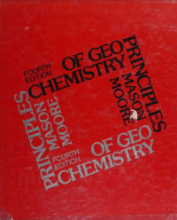 Image of principles of geochemistry
